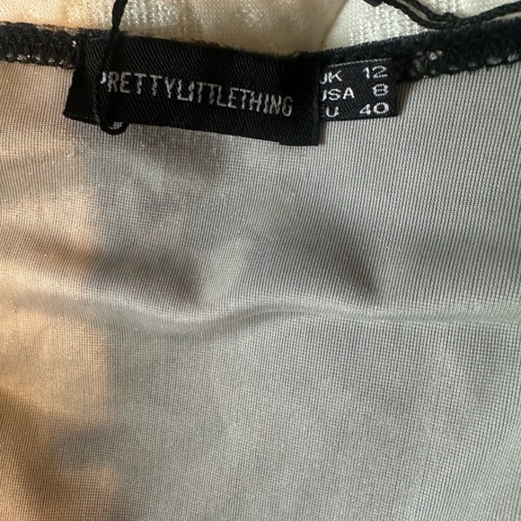 Kourtney kardashian Collab velvet jumpsuit size 8 - Picture 4 of 6